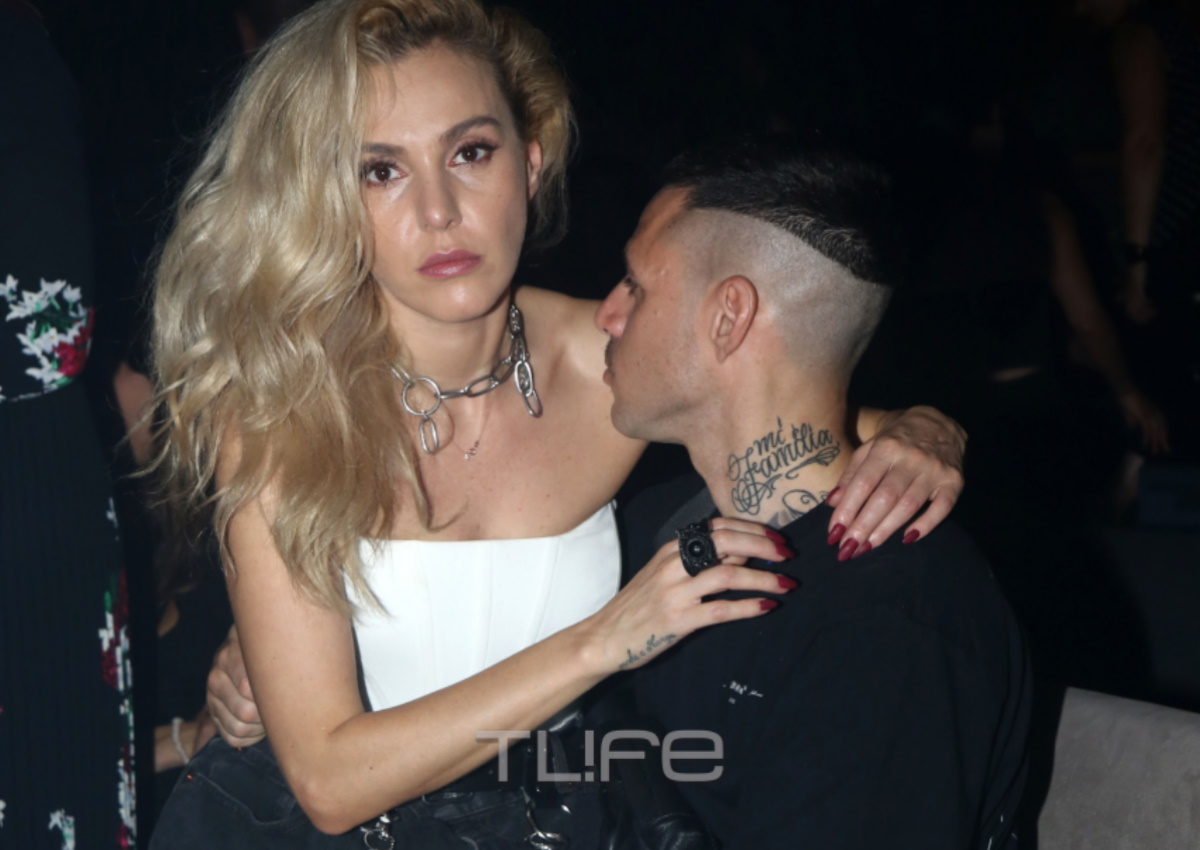 Τάμτα – Πάρης Κασιδόκωστας: Είναι ερωτευμένοι και δεν το κρύβουν! Αγκαλιές και φιλιά σε βραδινή τους έξοδο! [pics]