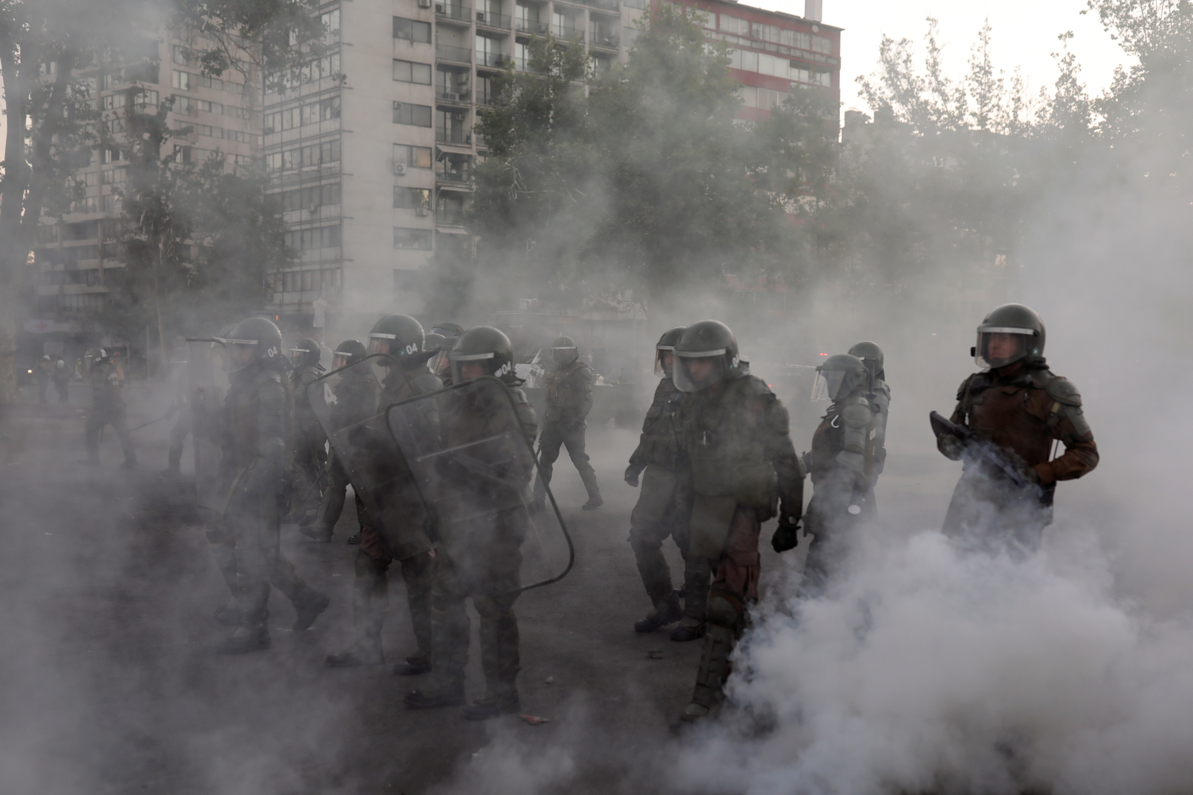 Χιλή: Η αστυνομία αναστέλλει τη χρήση σφαιρών από καουτσούκ στις διαδηλώσεις