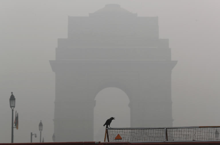 Στο Νέο Δελχί... παρακαλάνε για δυνατούς ανέμους - Τα μποφόρ ελάφρυναν την πολύ μολυσμένη ατμόσφαιρα