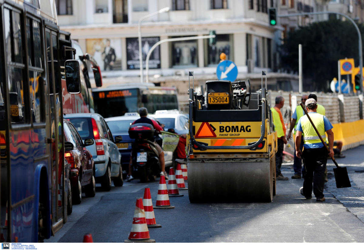 Ασφαλτοστρώσεις στο κέντρο της Αθήνας – Ποιοι δρόμοι θα κλείνουν