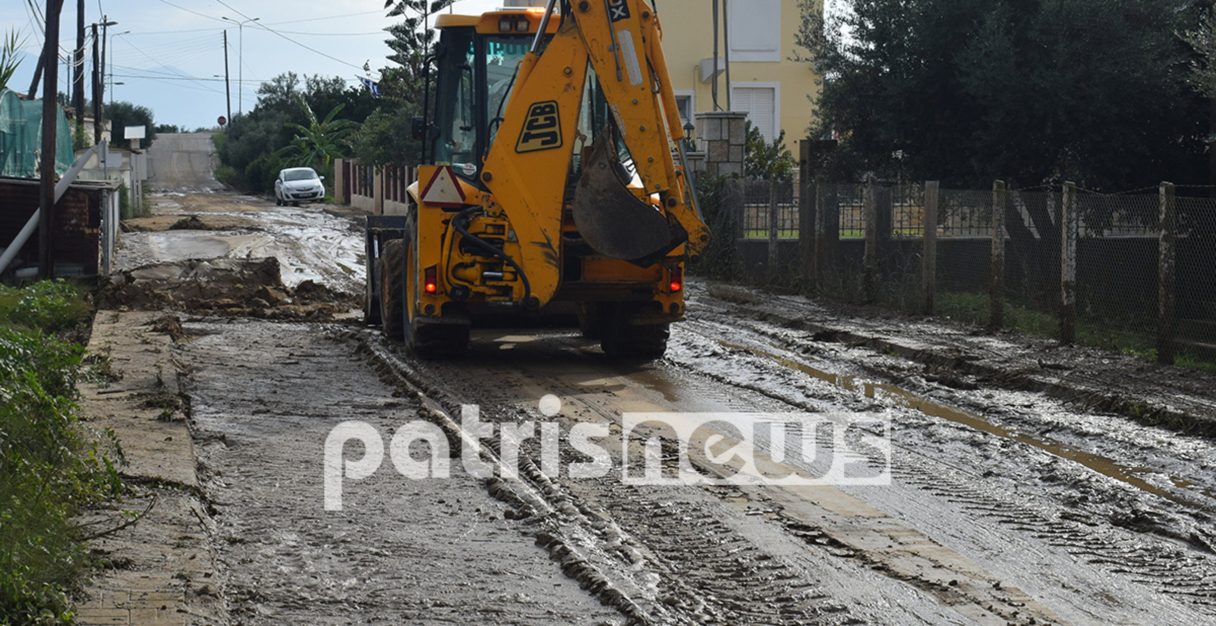 Ηλεία: Εικόνες απόγνωσης από την σφοδρή κακοκαιρία – video