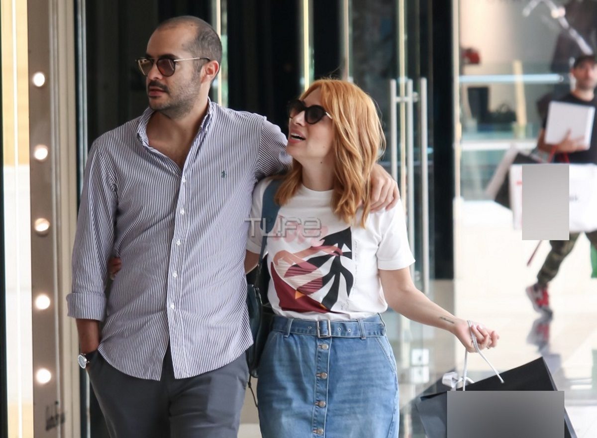 Μαρία Ηλιάκη – Στέλιος Μανουσάκης: Αγκαλιασμένοι και full in love για αγορές σε εμπορικό κέντρο [pics]