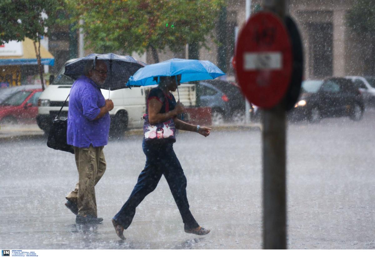 Καιρός σήμερα: Βροχές και ισχυρές καταιγίδες σε πολλές περιοχές