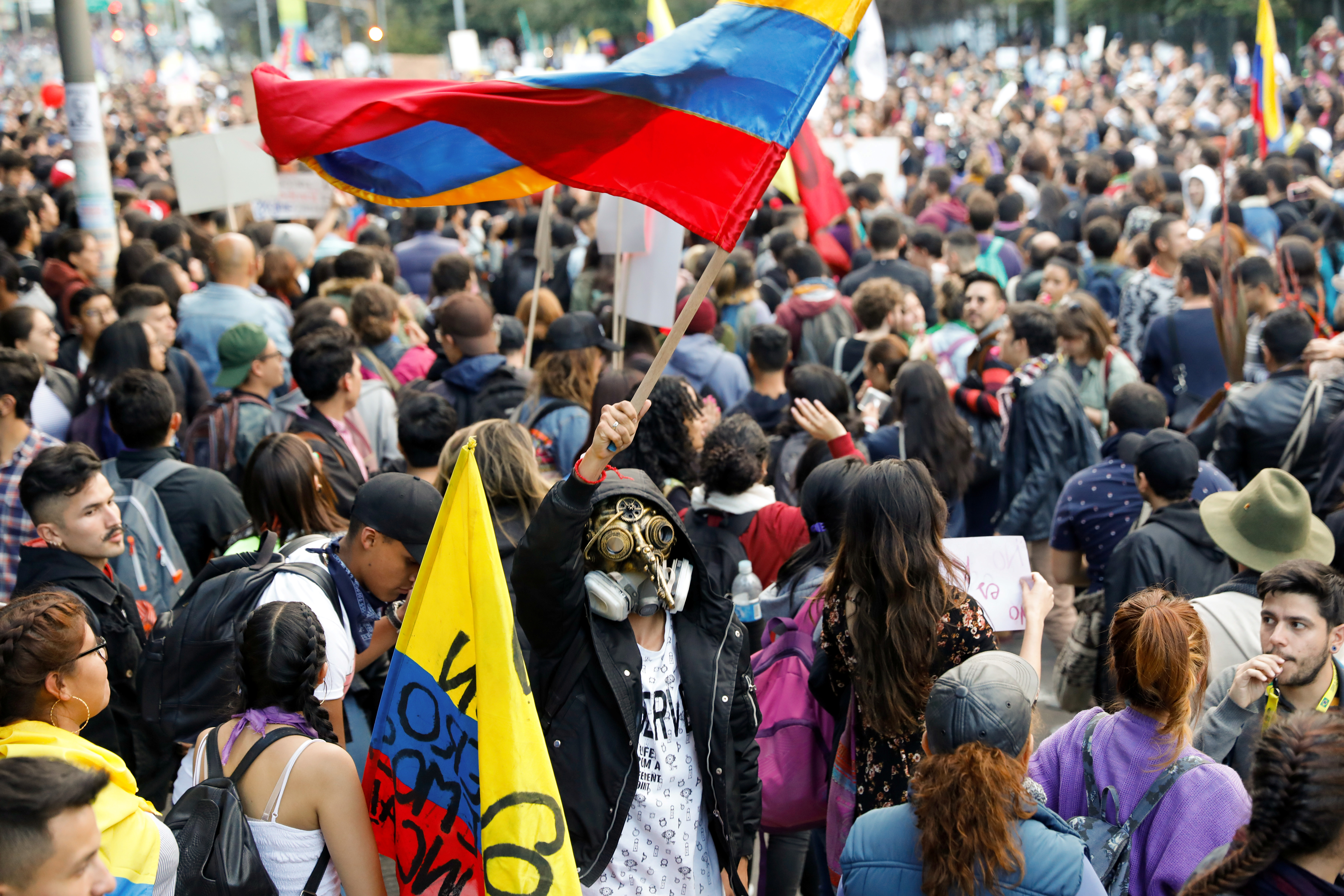 Κολομβία: “Όχι” στους όρους του Ντούκε για διάλογο [pics]