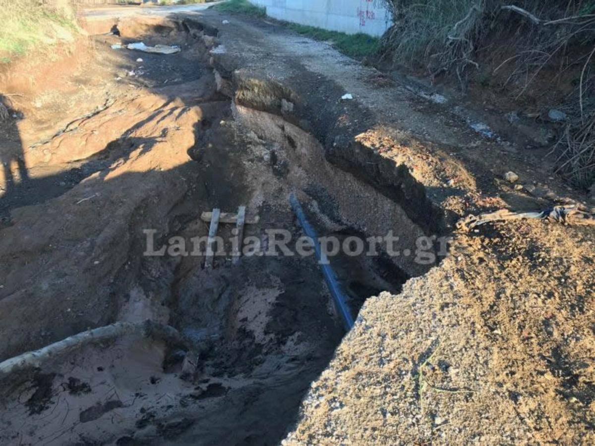 Λαμία: Η γη χάθηκε ξαφνικά κάτω από τα πόδια του – Έμεινε εγκλωβισμένος σε χαντάκι επί 90 λεπτά – video