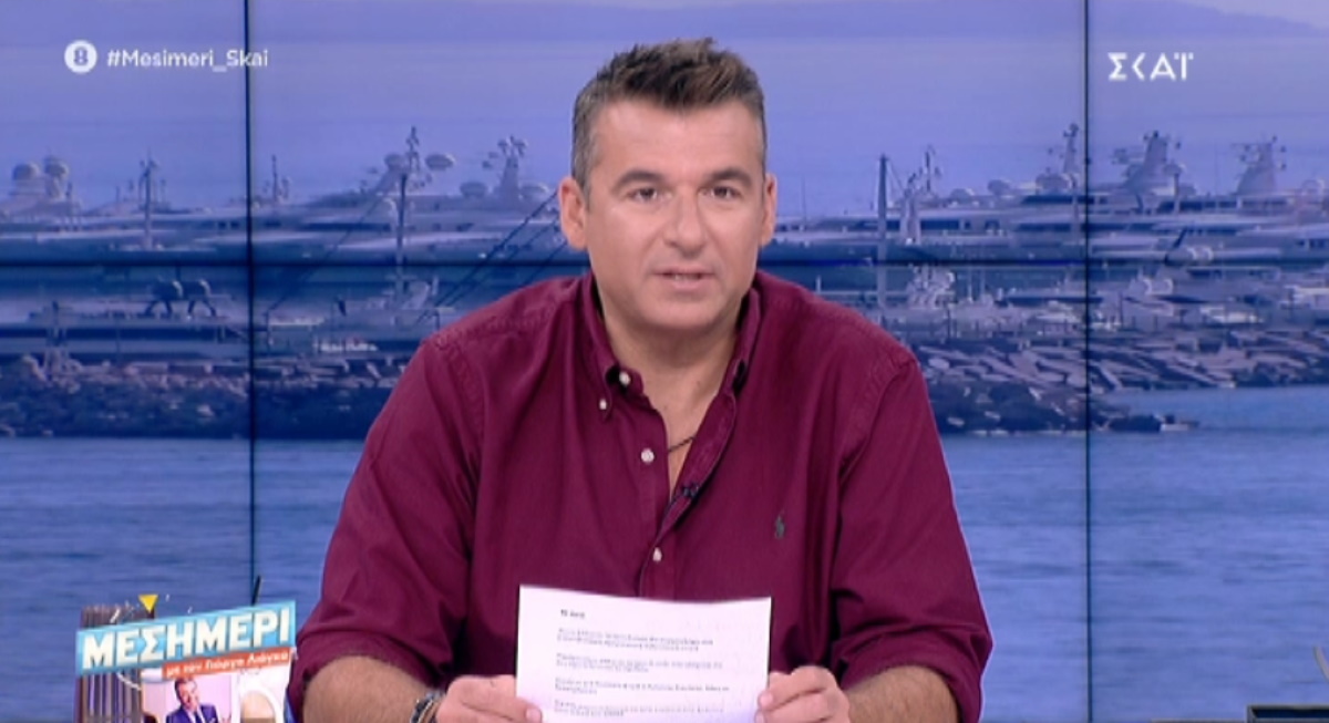 Η ανάρτηση του Γιώργου Λιάγκα μετά τον σάλο