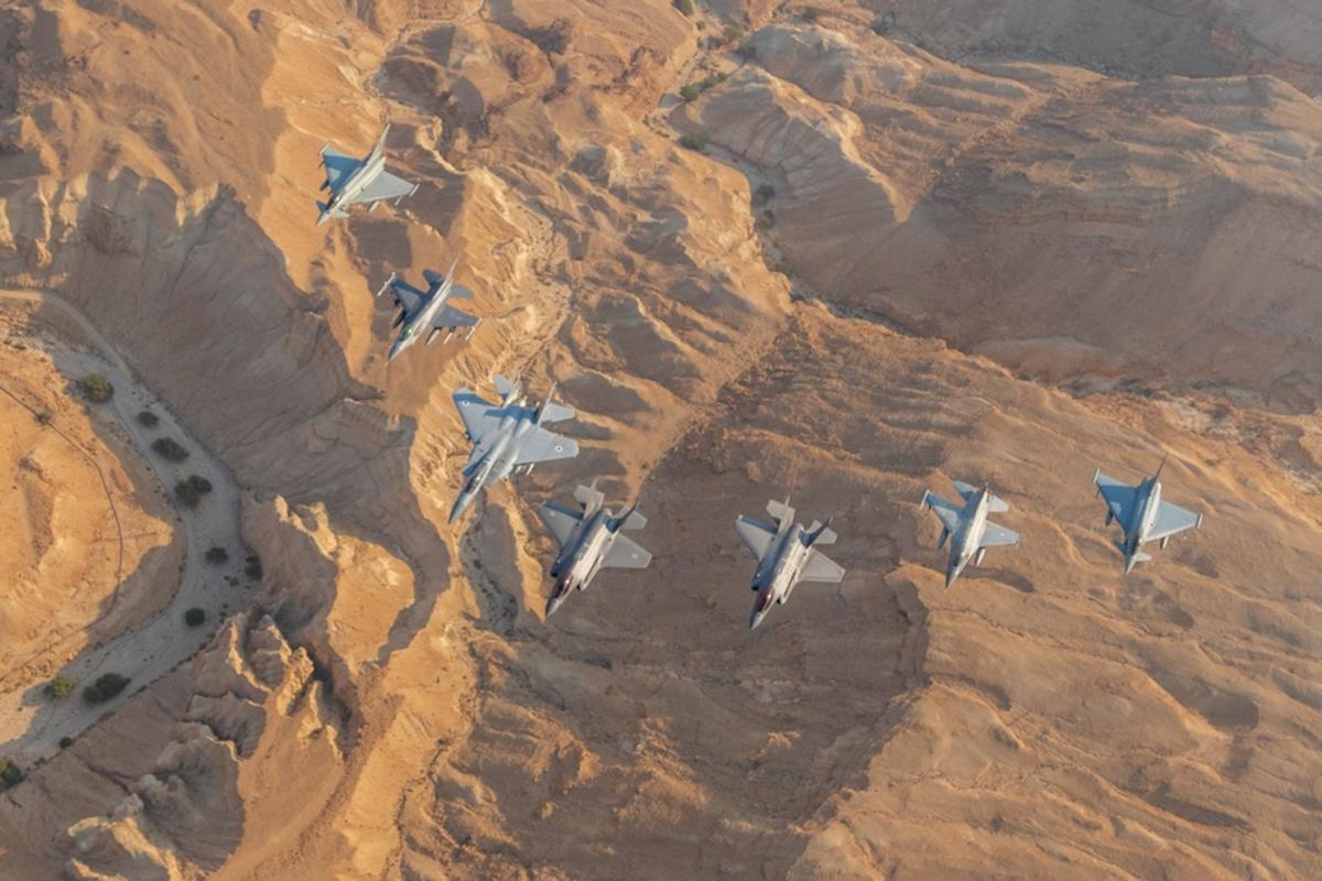 Ελληνικά μαχητικά στον αέρα με stealth F-35! Εντυπωσιακές φωτογραφίες από την άσκηση στο Ισραήλ [pics]