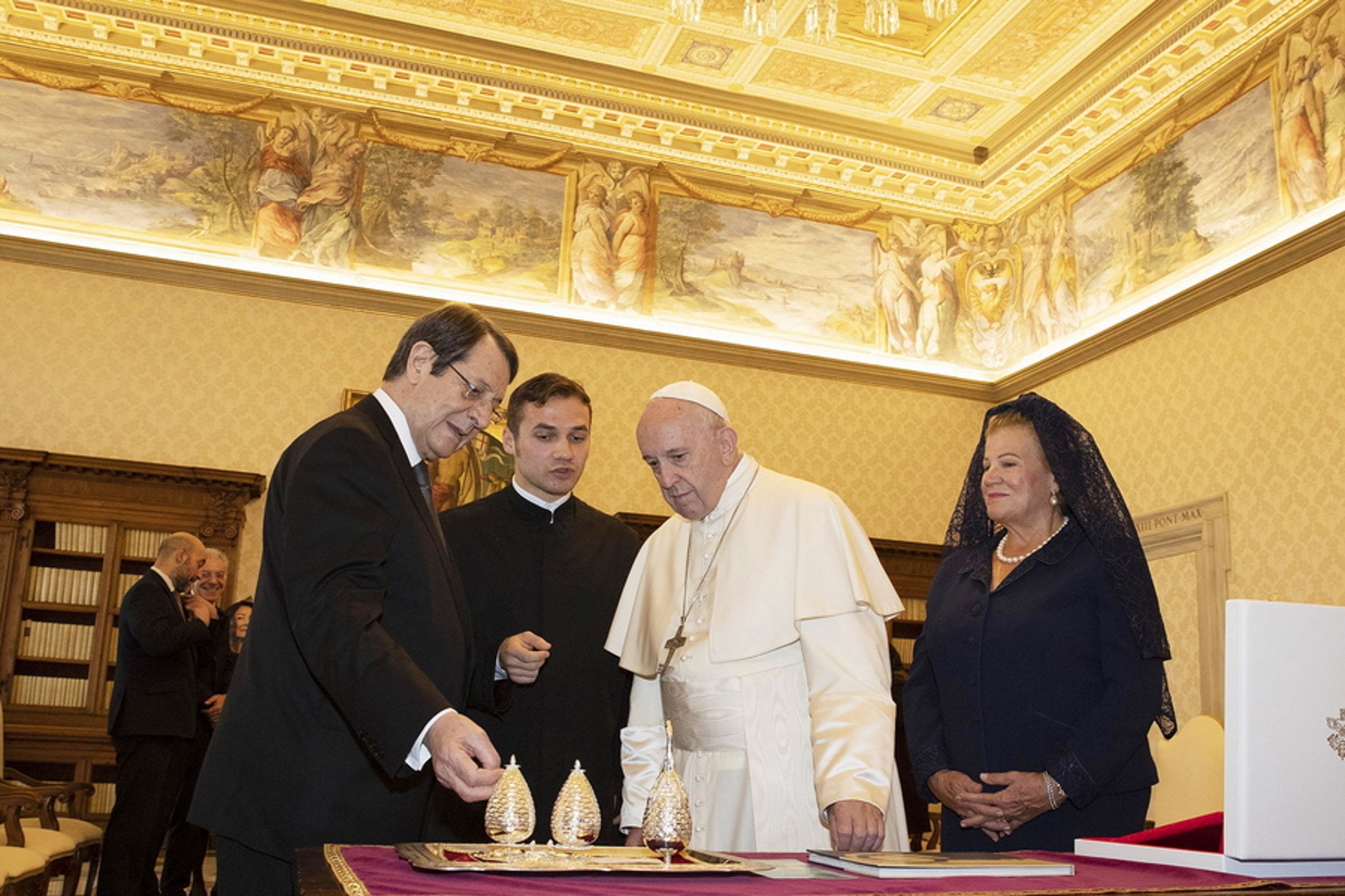 Στο Βατικανό ο Νίκος Αναστασιάδης – Συναντήθηκε με τον πάπα Φραγκίσκο