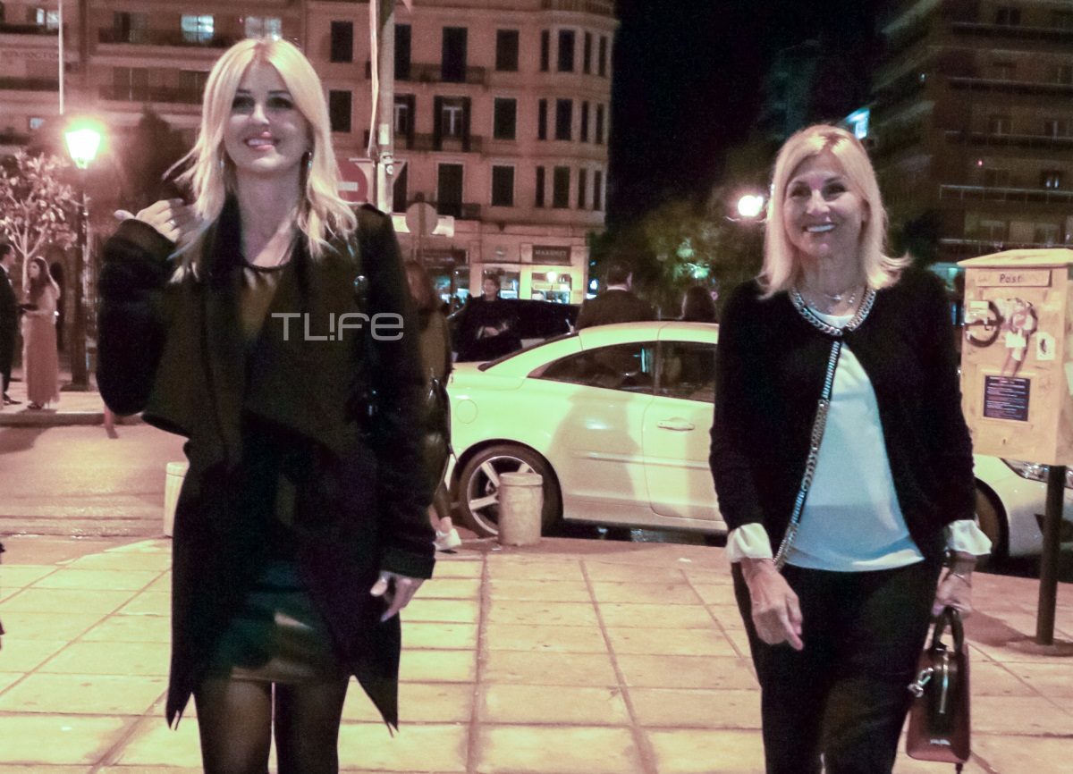Έλενα Ράπτη: Βόλτα στη νυχτερινή Θεσσαλονίκη μαζί με την μητέρα της!