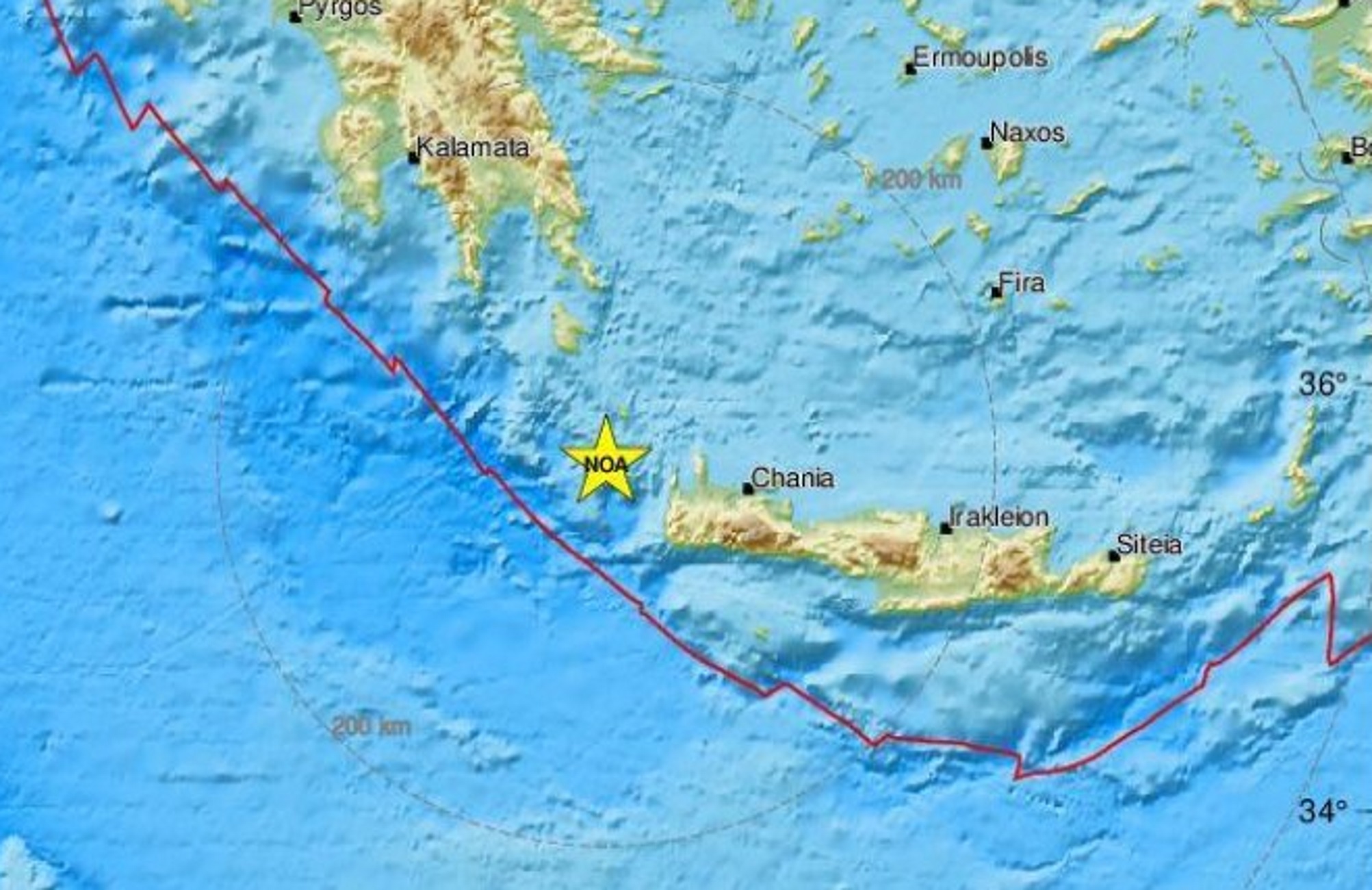 Σεισμός: Πανικός σε Ηράκλειο και Χανιά από τα 6,1 Ρίχτερ – Ο κόσμος στους δρόμους!