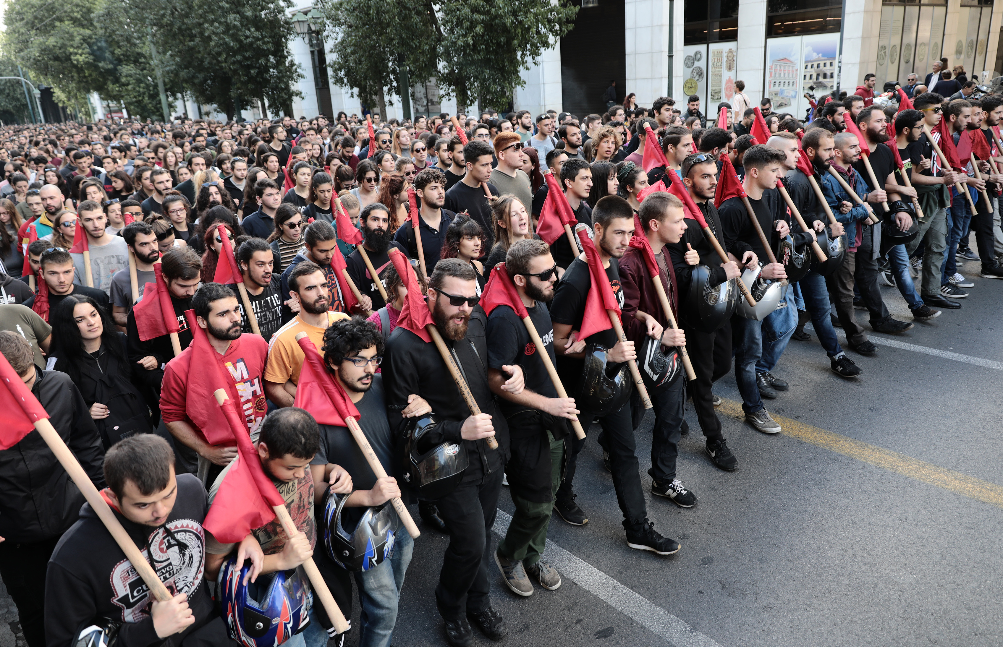 Φοιτητικό συλλαλητήριο στην Αθήνα ενάντια στην κατάργηση του ασύλου [pics]