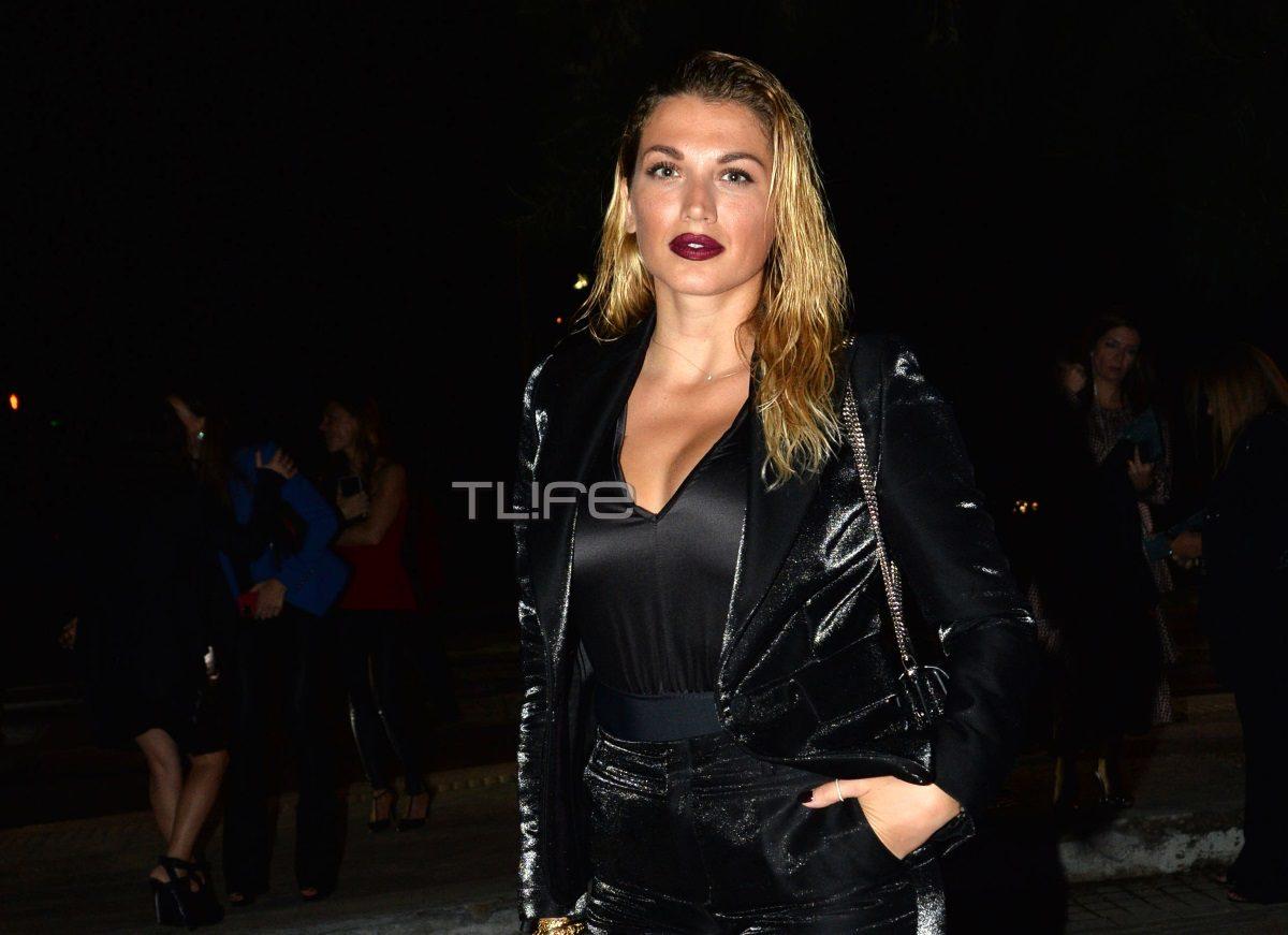Κωνσταντίνα Σπυροπούλου: Με wet look σε πάρτι για καλό σκοπό! [pics]