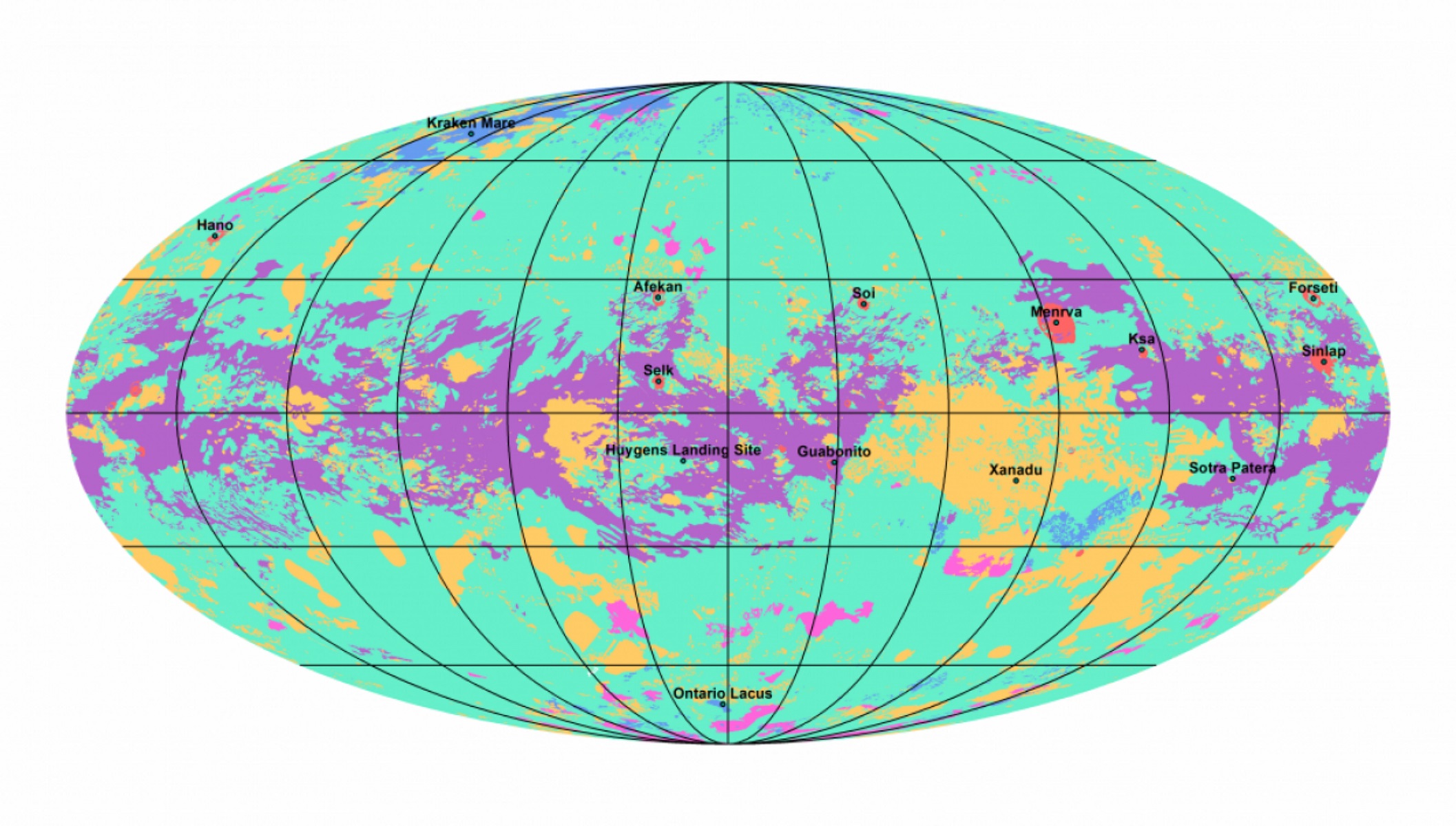 Έτοιμος ο πρώτος παγκόσμιος γεωλογικός χάρτης του «εξωτικού» Τιτάνα – Συμμετέχει και Ελληνίδα