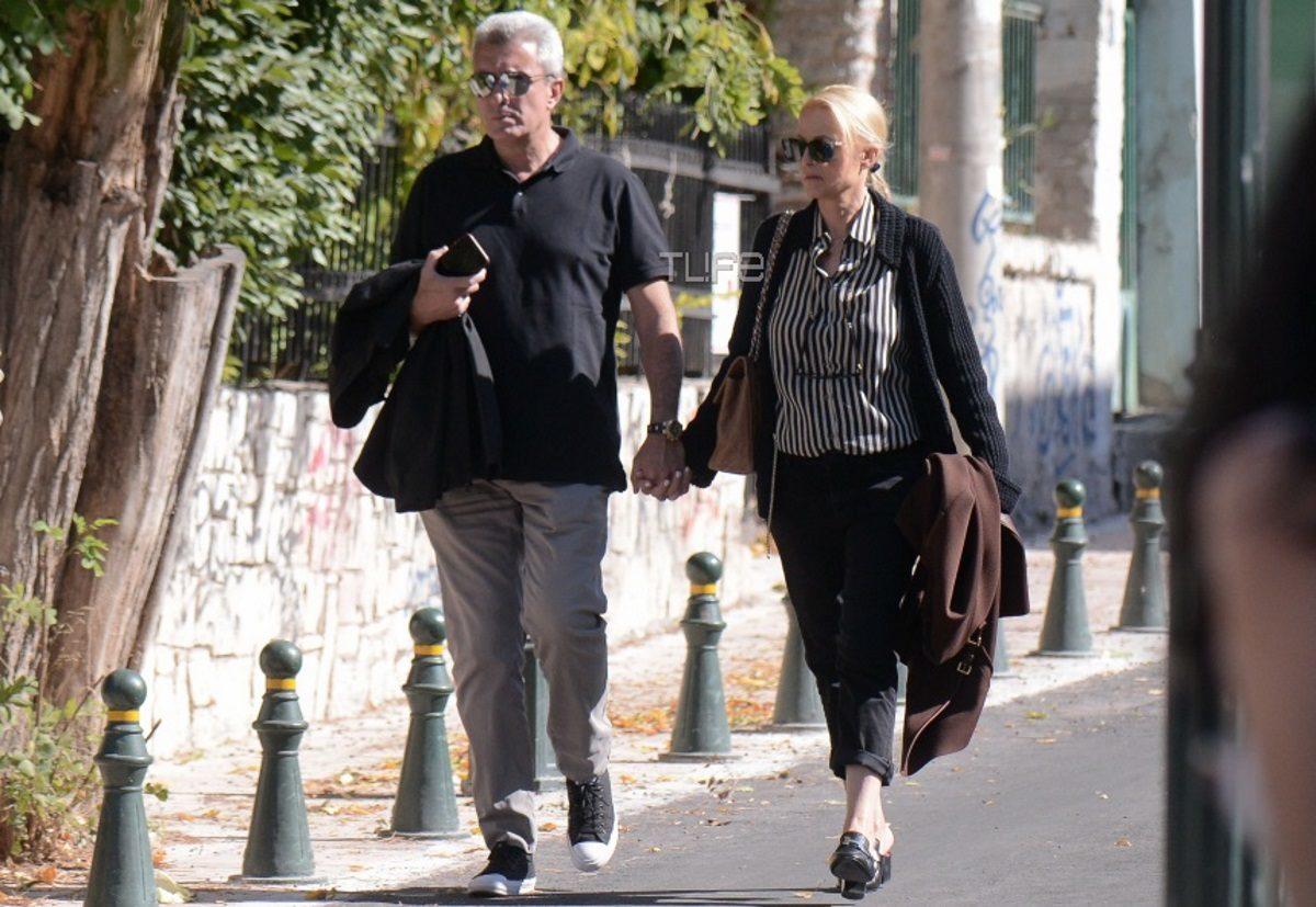 Νίκος Χατζηνικολάου – Κρίστη Τσολακάκη: Χέρι χέρι στους δρόμους της Κηφισιάς!
