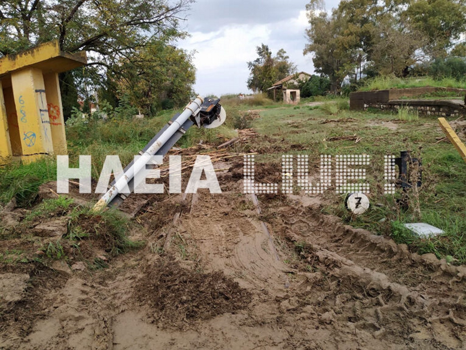 Ηλεία: Αποκλεισμένοι κάτοικοι στη Ζαχάρω [Pics, video]