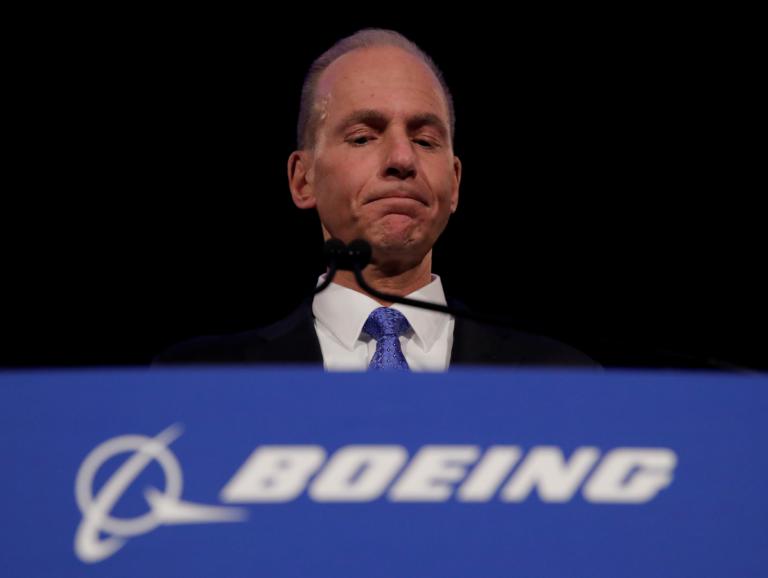 Boeing: Παραίτηση “βόμβα” του γενικού διευθυντή Ντένις Μούλενμπεργκ