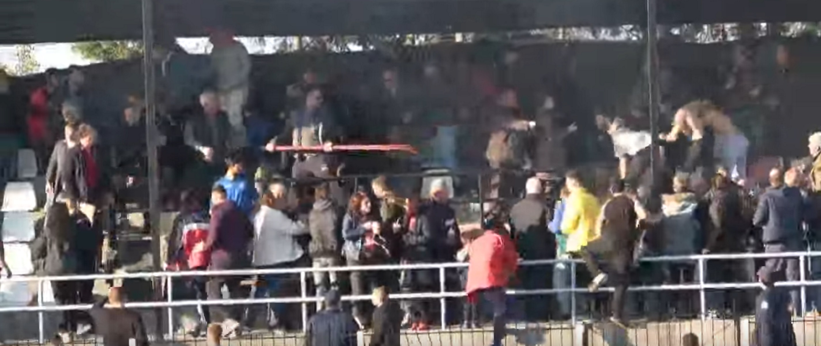Το ξύλο της… αρκούδας σε ματς της Γ’ Εθνικής! video