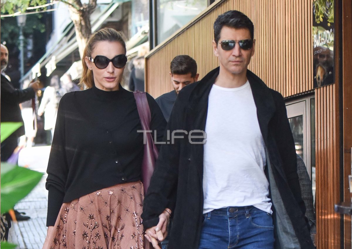 Κάτια Ζυγούλη – Σάκης Ρουβάς: Χαλαρές στιγμές στο κέντρο της Αθήνας! Πιασμένοι χέρι-χέρι σε βόλτα τους [pics]