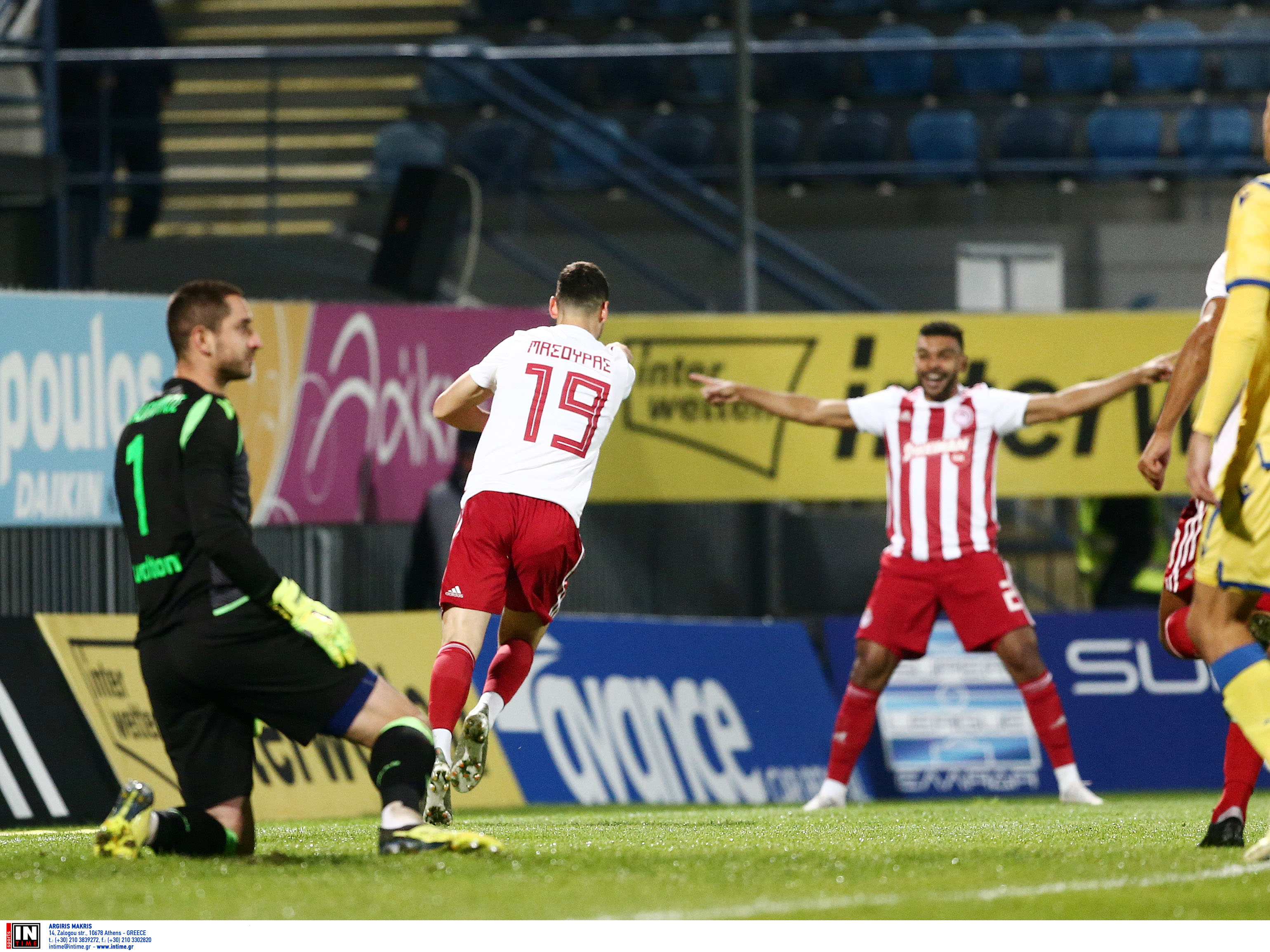 Αστέρας Τρίπολης – Ολυμπιακός 0-5 TEΛΙΚΟ: “Ισοπεδωτικοί” οι ερυθρόλευκοι!