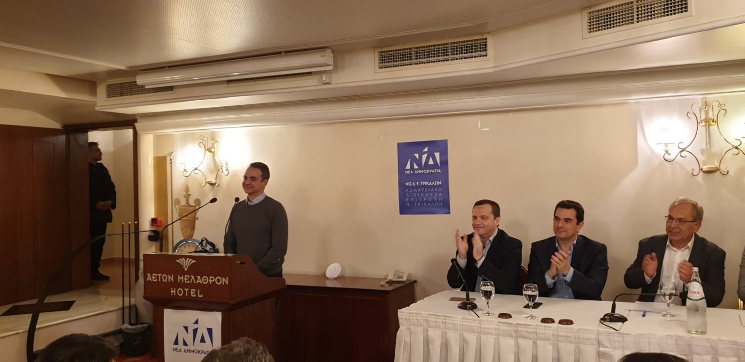 Μητσοτάκης: “Δεσμεύομαι σε 2 χρόνια να λειτουργήσει το φράγμα Μεσοχώρας”