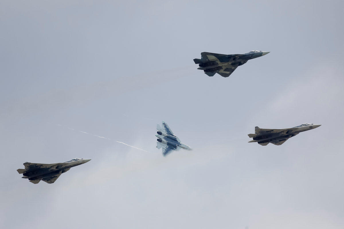 Μετά την συντριβή έρχεται η “μαζική εισβολή” stealth μαχητικών Su-57 στην αεροπορία του Πούτιν!
