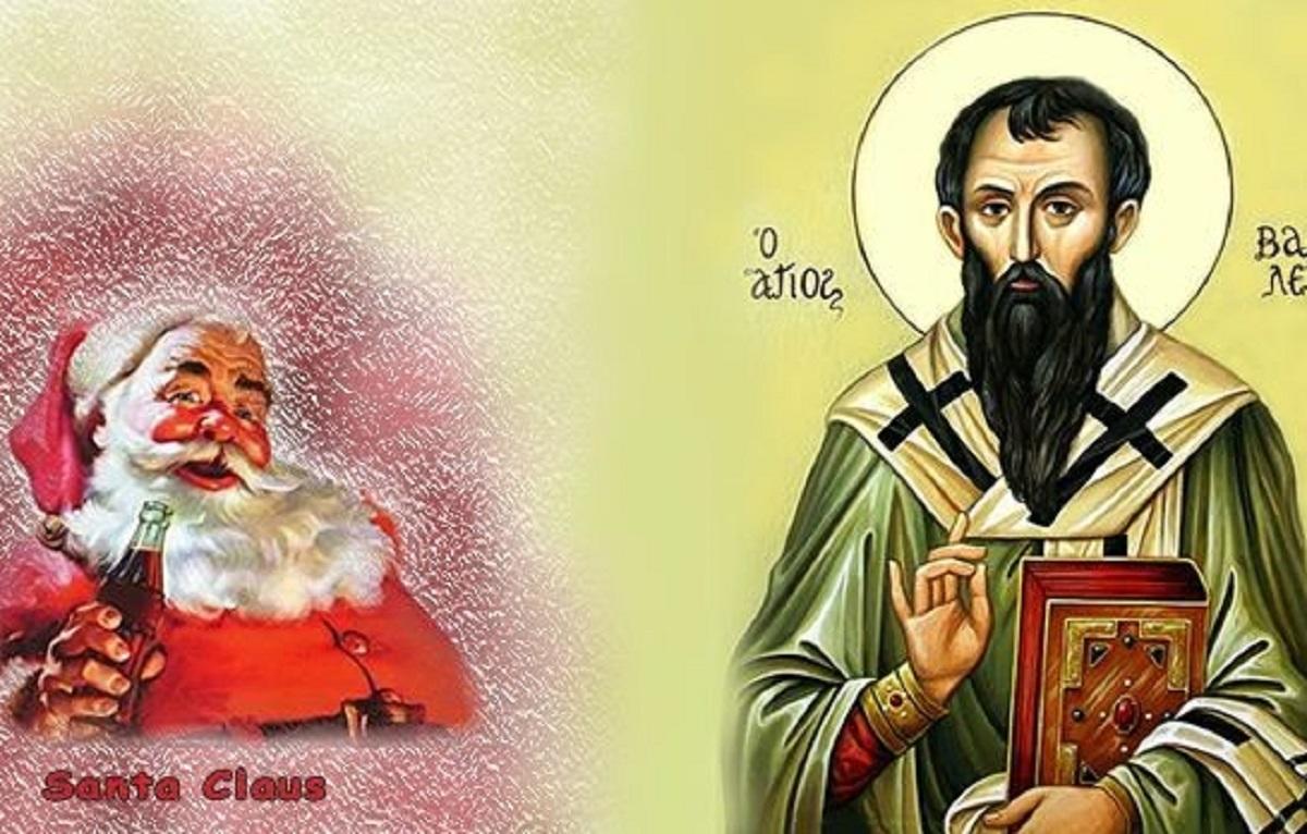 Οι… παράλληλες ζωές των Άγιου Βασίλη και Santa Claus!