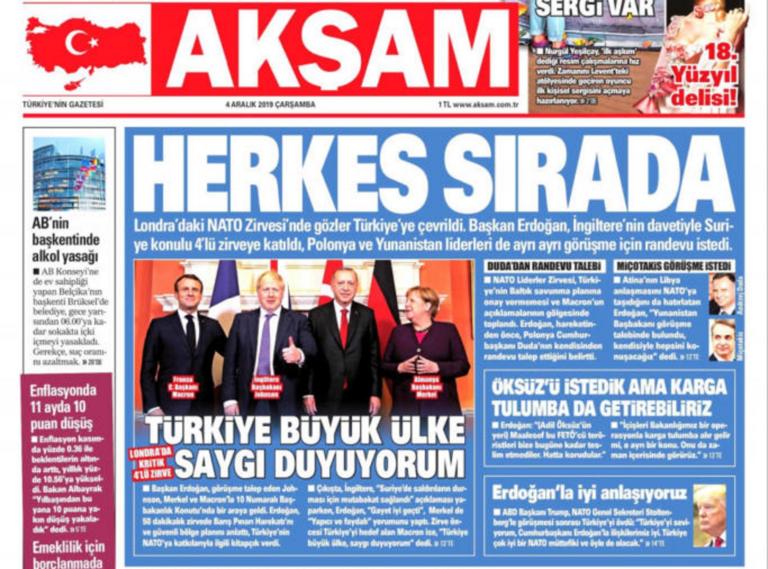 Συνάντηση Μητσοτάκη - Ερντογάν: Ο τουρκικός Τύπος άρχισε την προπαγάνδα... από νωρίς!