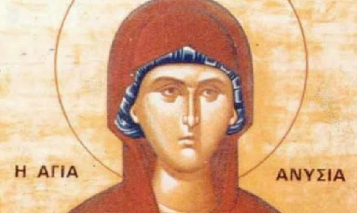 Αγία Ανυσία: Σήμερα εορτάζει η  Οσιομάρτυς από τη Θεσσαλονίκη