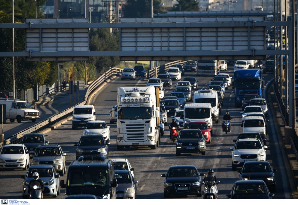 Μποτιλιάρισμα στην Αθηνών – Λαμίας – Ποιους δρόμους να αποφύγετε