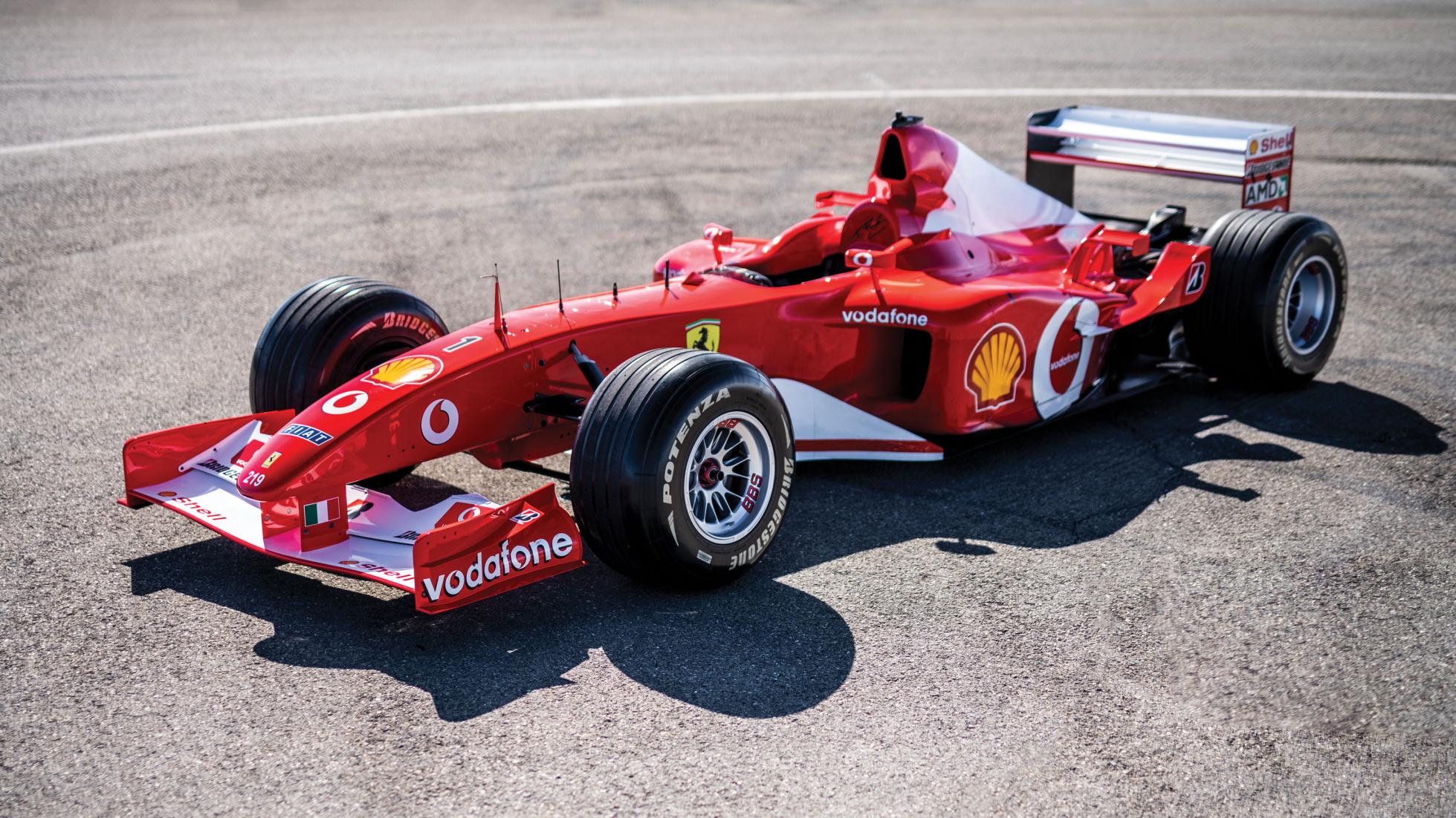 Δείτε πόσο πουλήθηκε η Ferrari F2002 του Michael Schumacher [vid]
