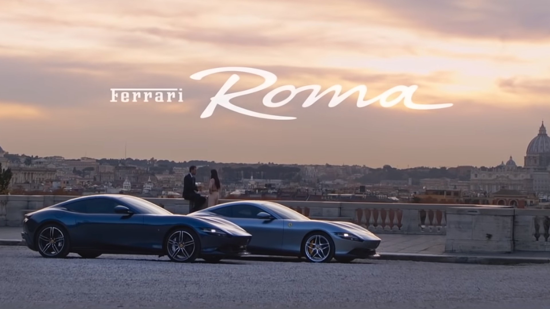 Η νέα Ferrari Roma κάνει βόλτες στην ιταλική πρωτεύουσα [vid]