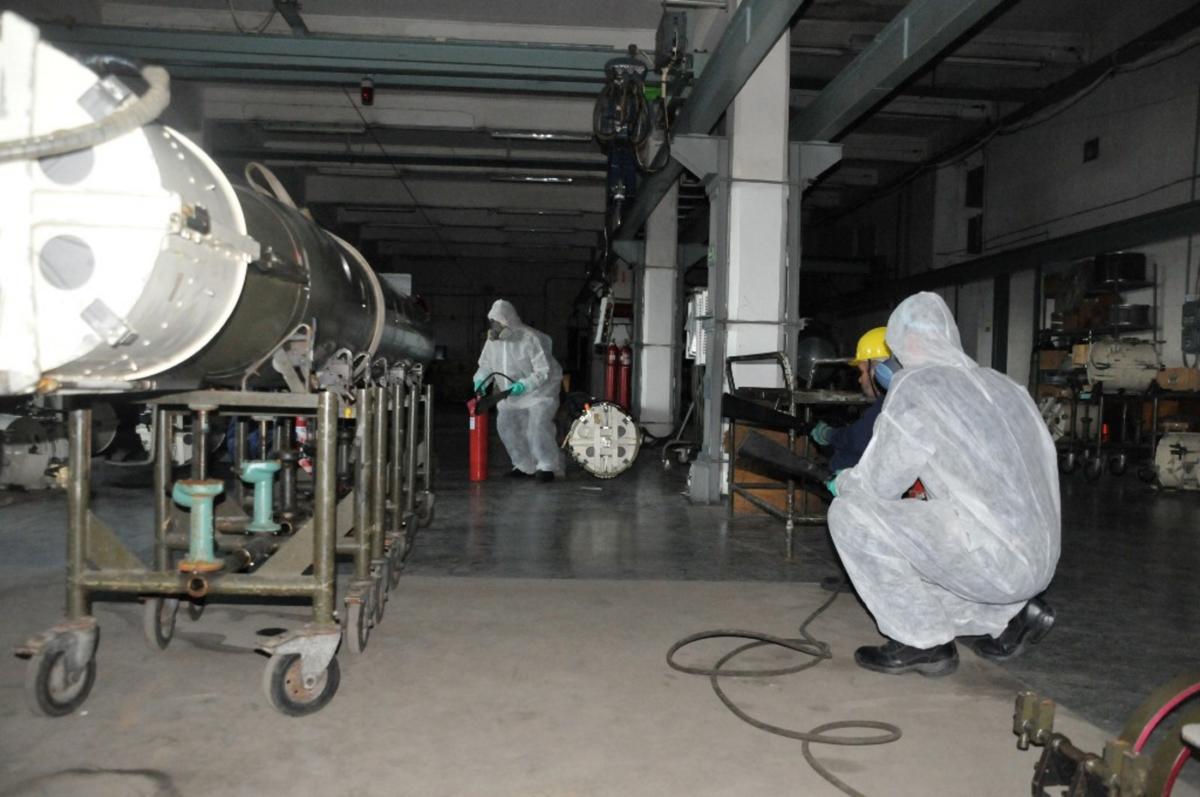 Το ΓΕΝ πραγματοποίησε άσκηση μείζονος ατυχήματος στο Ναυτικό οχυρό Σκαραμαγκά [pics]