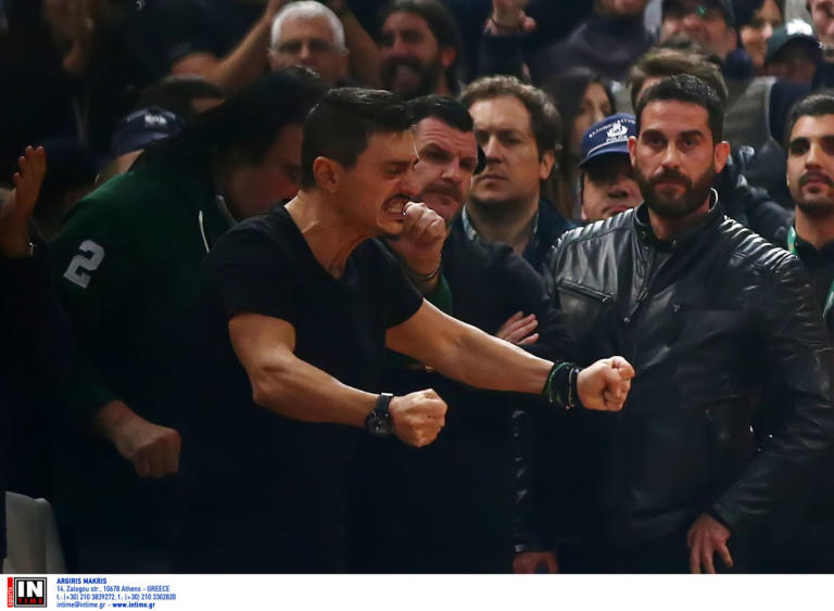 Παναθηναϊκός: “Τρελάθηκε” ο Γιαννακόπουλος! Πανηγύρισε έξαλλα με Ράις (pics)