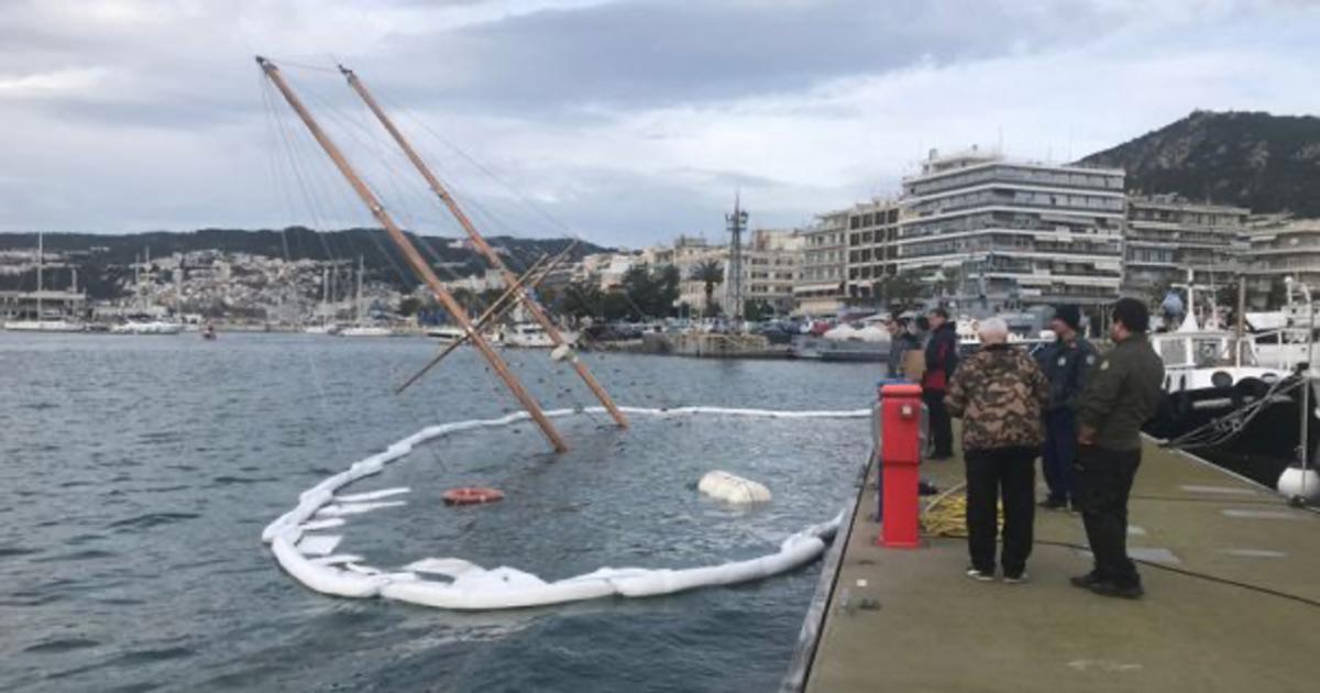 Καβάλα: Αυτό έμεινε από το ιστιοφόρο που βυθίστηκε [pics]