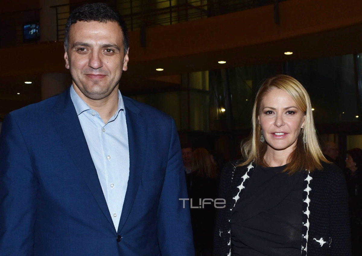 Τζένη Μπαλατσινού – Βασίλης Κικίλιας: Βραδινή έξοδος στο θέατρο για το ερωτευμένο ζευγάρι! [pics]