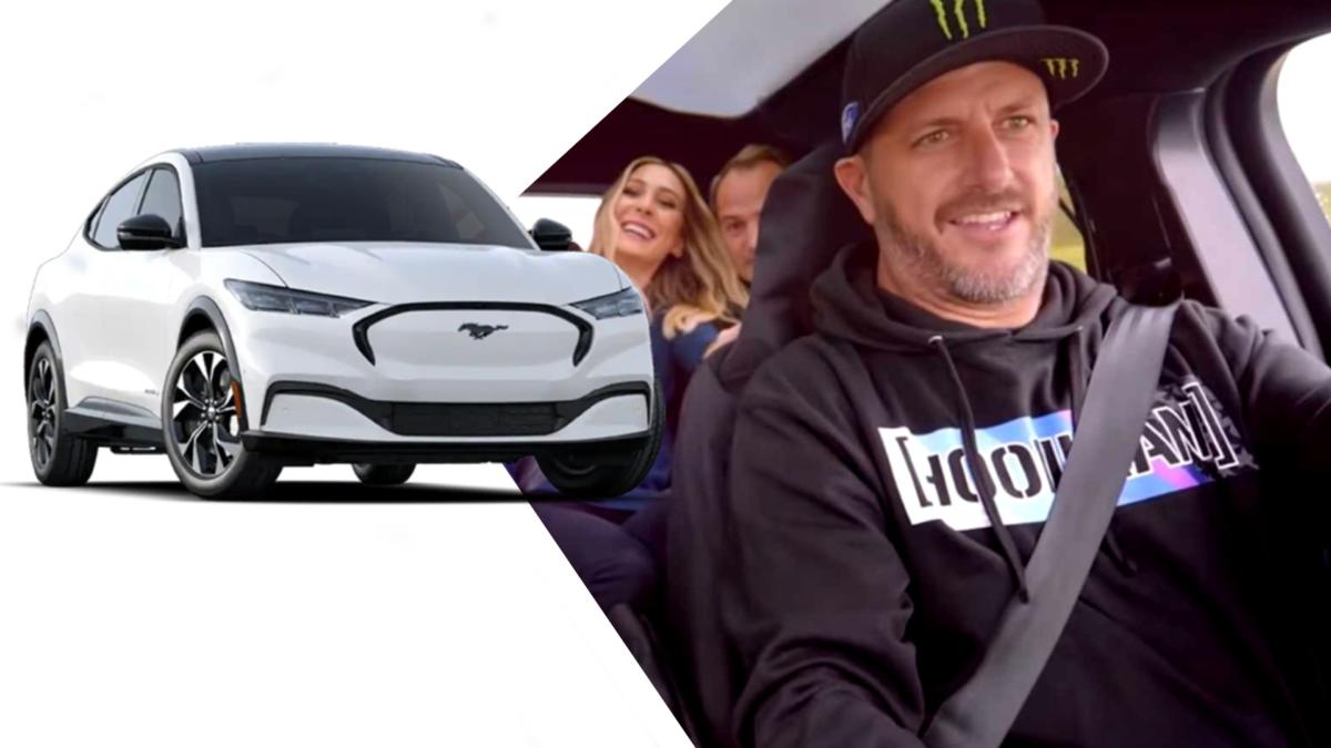 Ο Ken Block οδηγεί το ηλεκτρικό Ford Mustang Mach-E [vid]
