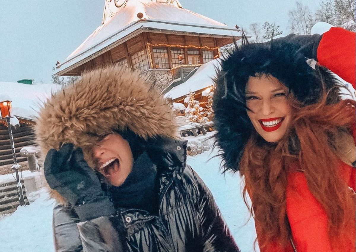 Σίσσυ Χρηστίδου: Συνεχίζει τις διακοπές στη Λαπωνία με τους γιους της! [pics, vids]