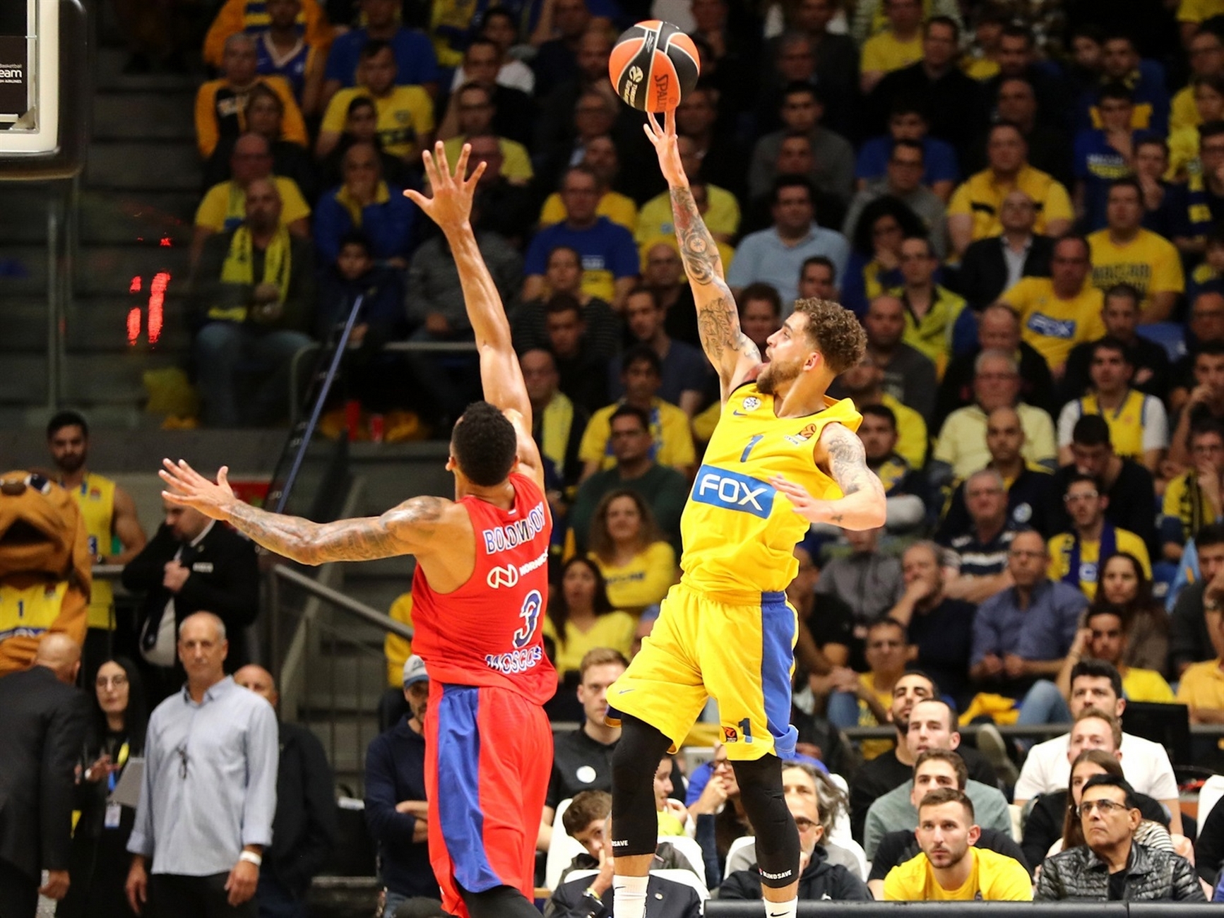 Euroleague: Θρίαμβος της Μακάμπι του Σφαιρόπουλου κόντρα στον Ιτούδη! Τα αποτελέσματα και η βαθμολογία