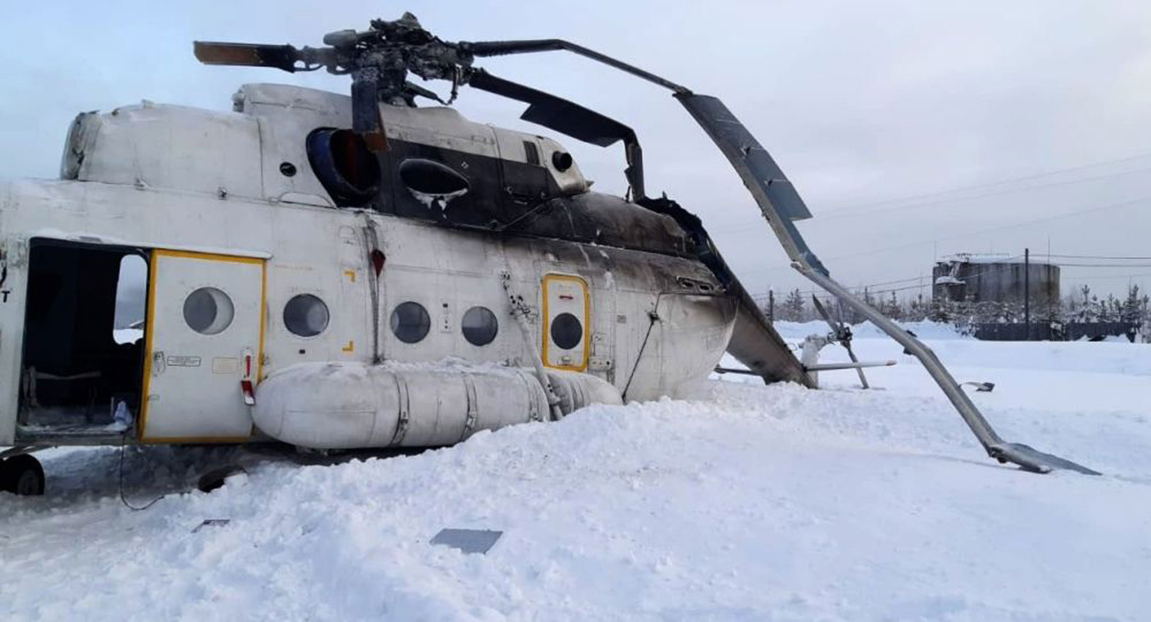Ρωσία: 15 τραυματίες από “βαριά” προσγείωση ελικοπτέρου στη Σιβηρία