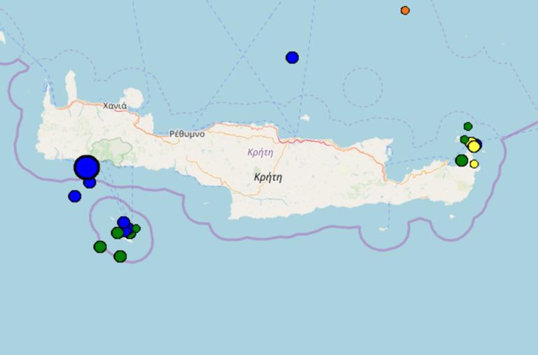 Σεισμός στην Κρήτη: Σείεται η γη μετά τα 4,6 Ρίχτερ [pic]
