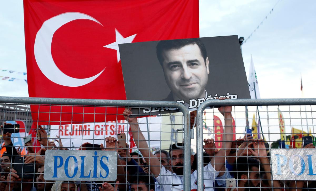 Τουρκία: Στο νοσοκομείο ο Κούρδος πολιτικός Σελαχατίν Ντεμιρτάς