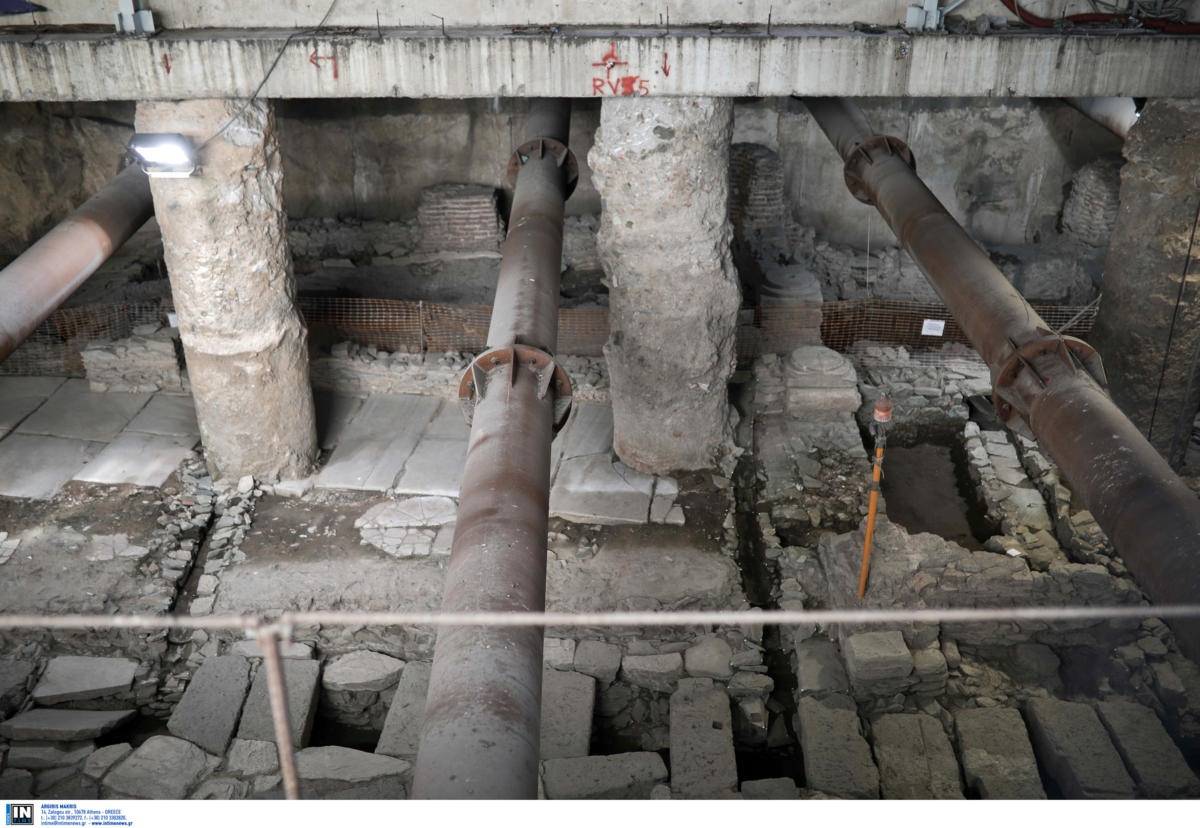 ΣτΕ: «Ναι» στην προσωρινή απομάκρυνση των αρχαιοτήτων από τον σταθμό Βενιζέλου