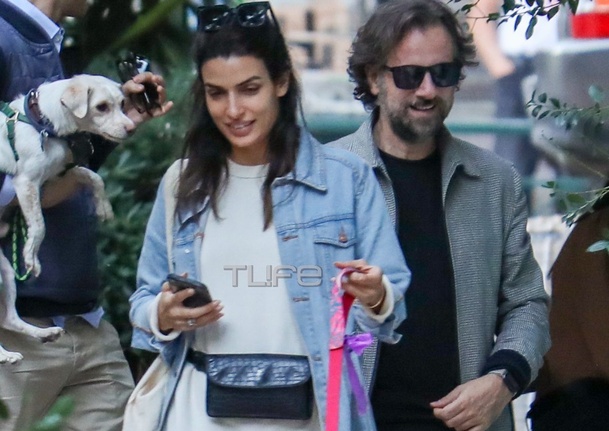 Τόνια Σωτηροπούλου – Κωστής Μαραβέγιας: Πρωινή βόλτα στο Κολωνάκι! [pics]