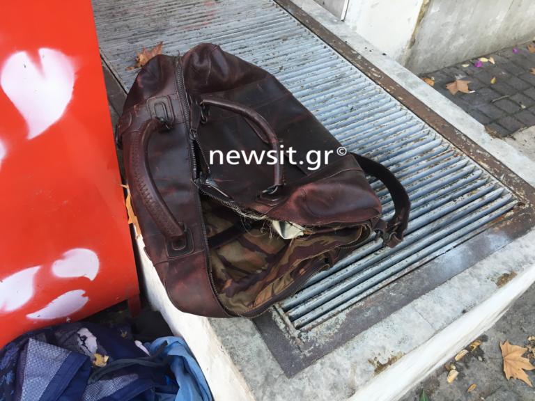 Μια βαλίτσα με ρούχα προκάλεσε πανικό στο Κολωνάκι [Pics]