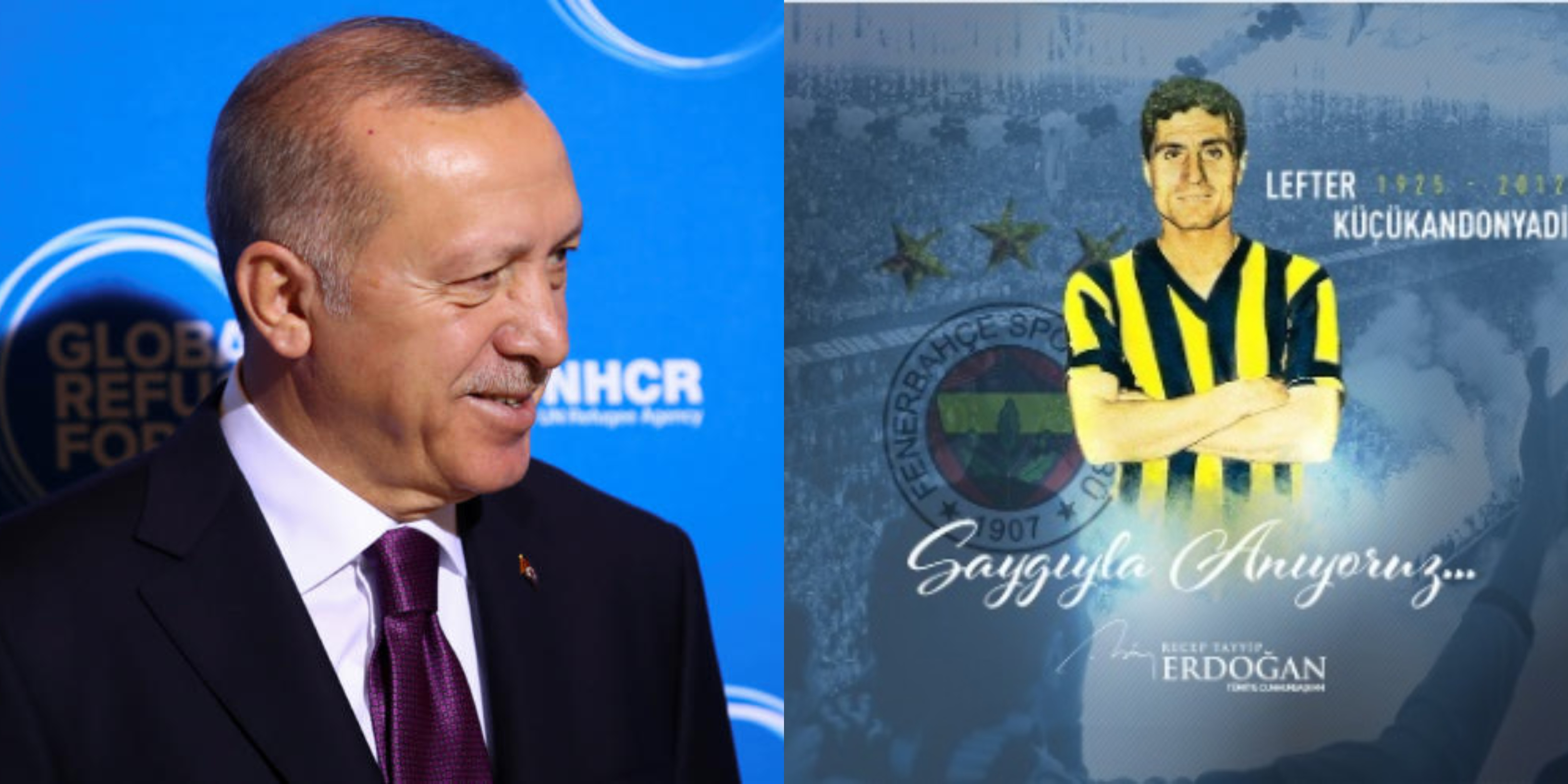 Ο Ερντογάν τίμησε τον Έλληνα “θρύλο” του τουρκικού ποδοσφαίρου! [pic]