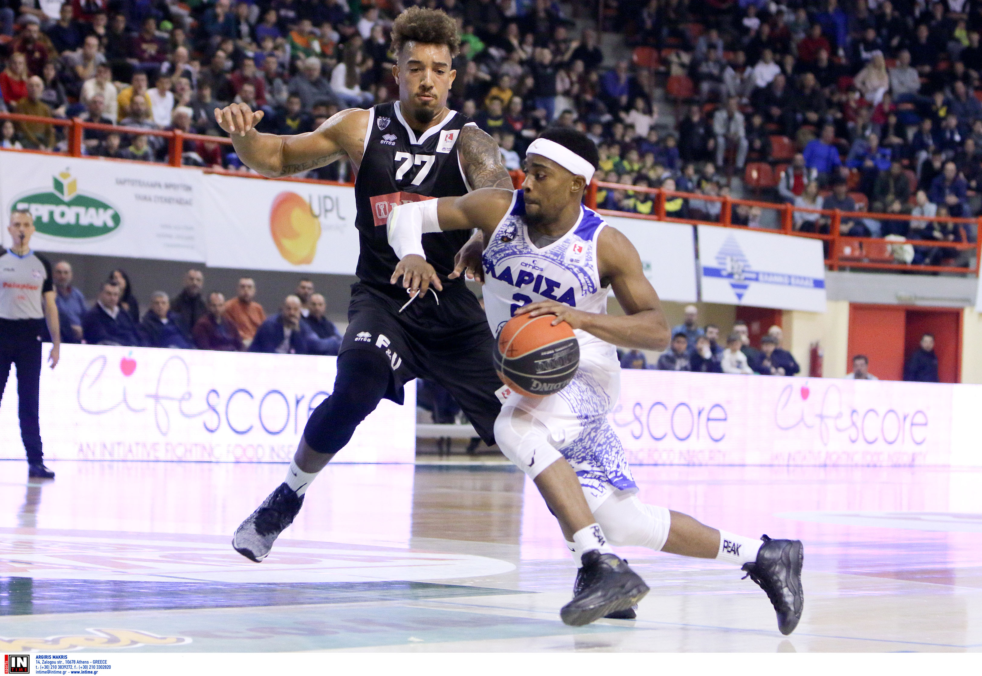 Basket League: “Σφαλιάρα” στη Λάρισα για ΠΑΟΚ που τώρα… τρέχει! Νίκες για Περιστέρι και Ήφαιστο