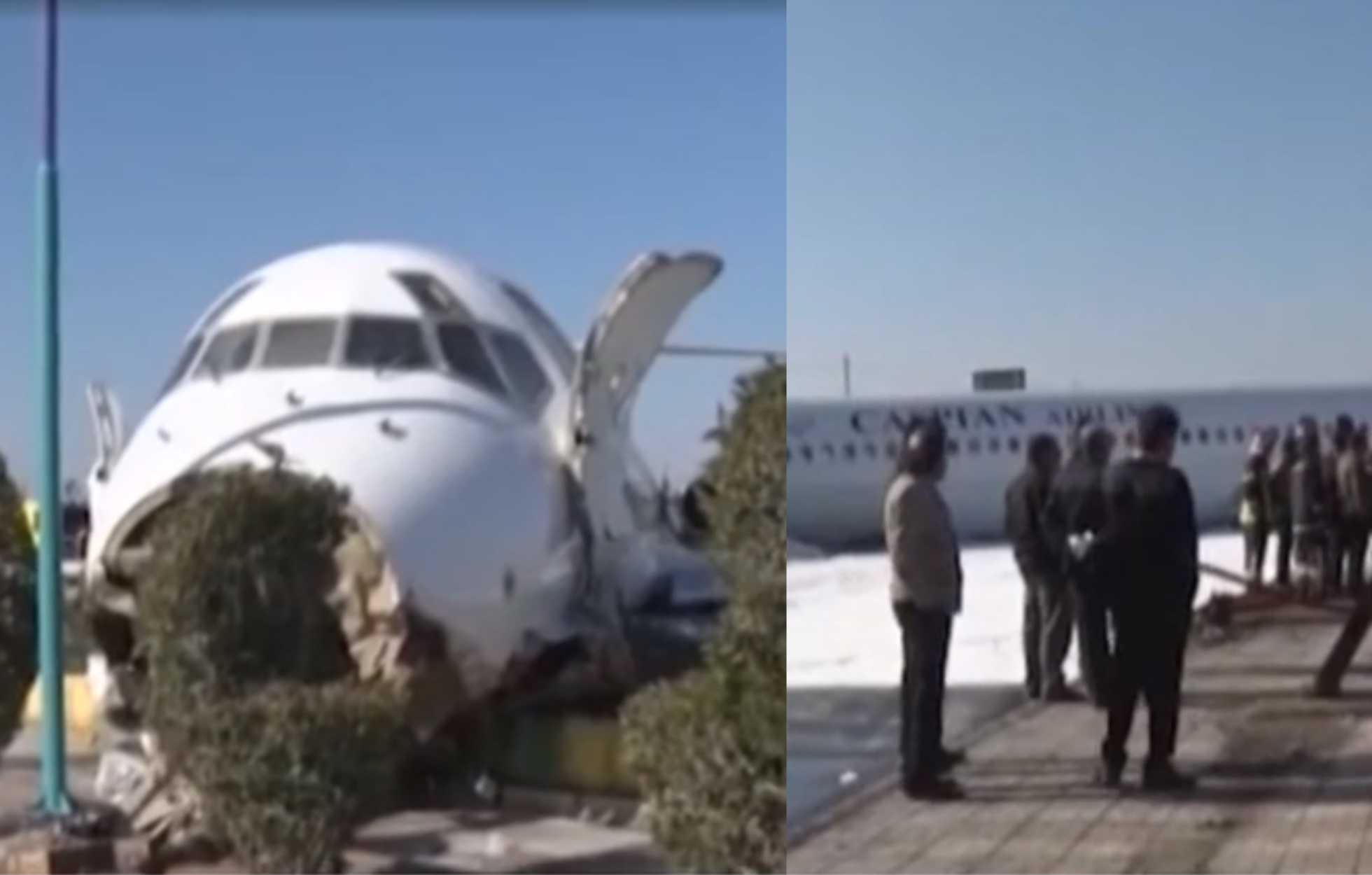 Αεροσκάφος προσγειώθηκε στο δρόμο – Έντρομοι, αλλά σώοι οι επιβάτες
