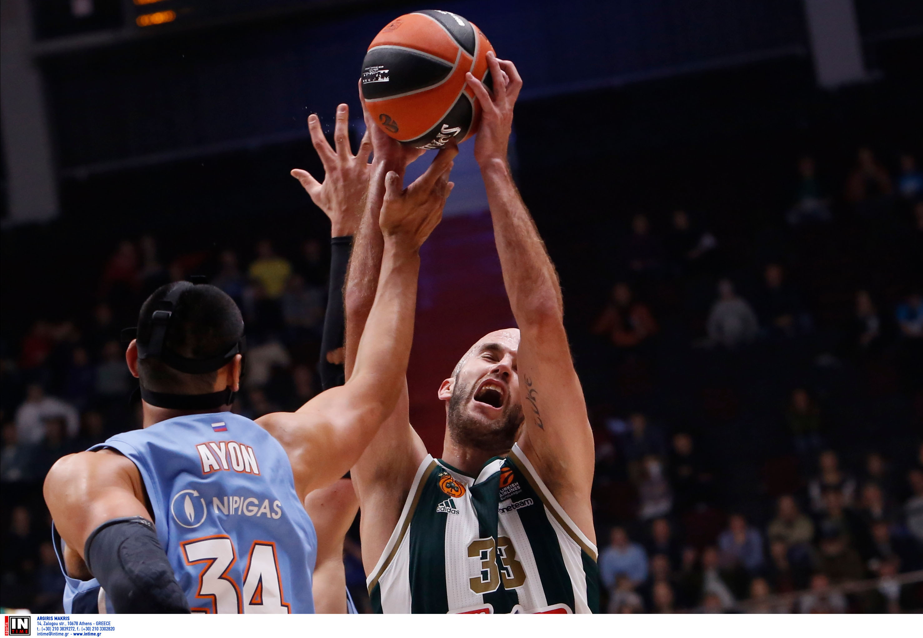 Euroleague: Τραυματίστηκε ο Αγιόν! Αμφίβολος για Ολυμπιακό