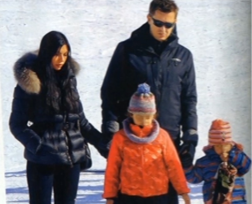 Αντώνης Σρόιτερ: Απόδραση στα χιόνια με την σύζυγό του και τις κόρες τους!