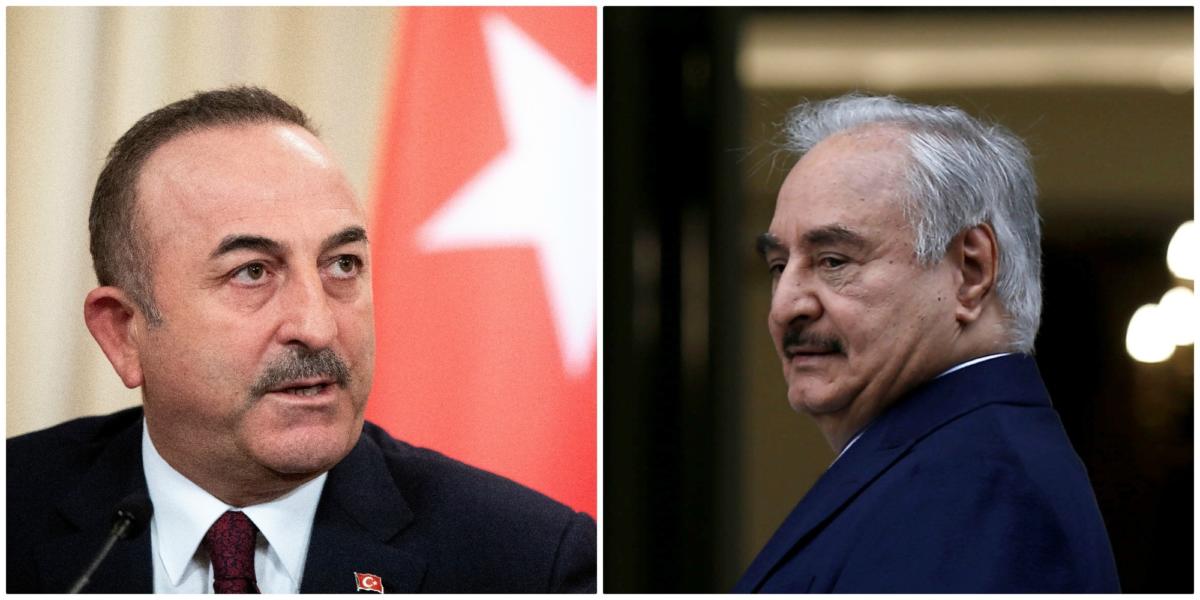 Τσαβούσογλου: Ο Χάφταρ είναι εμπόδιο για την ειρήνη στη Λιβύη
